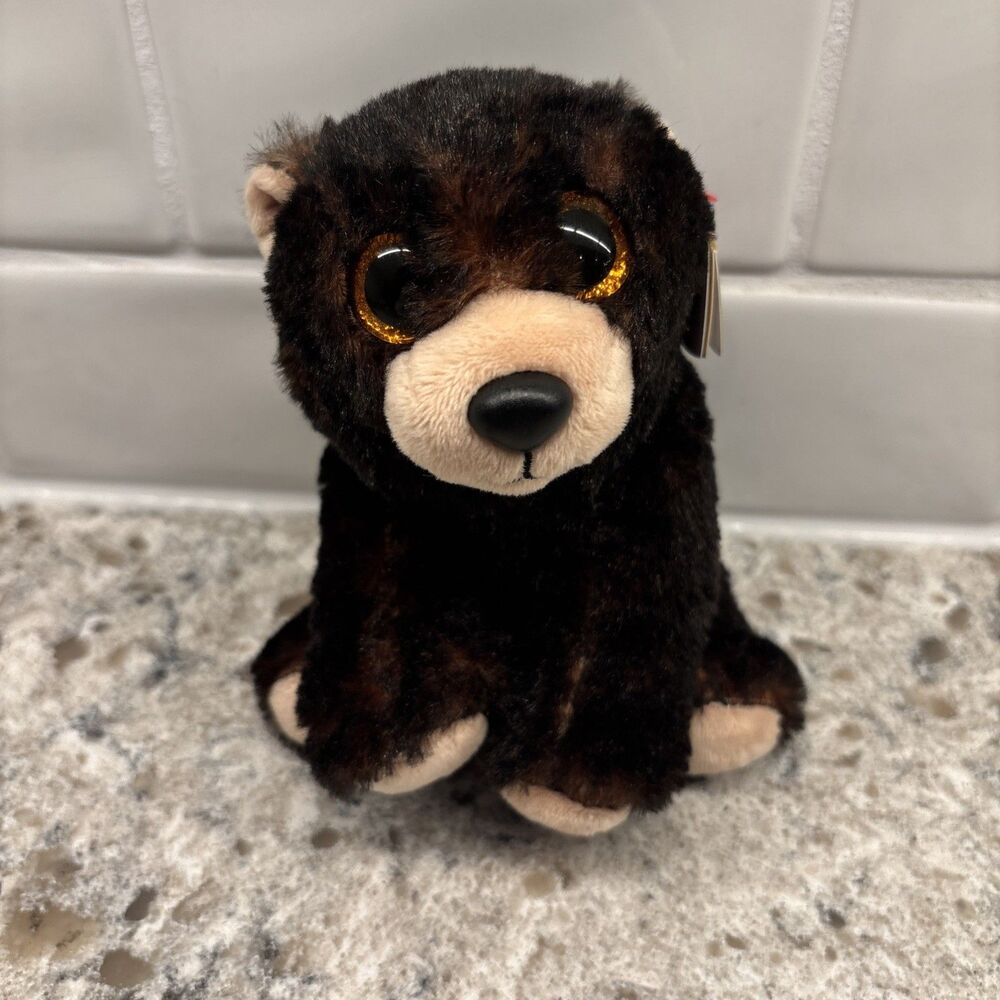 Beanie Baby Bear Beanie Boo Kodi 6 NWT Excellent Condition Plush Stuffed Animal